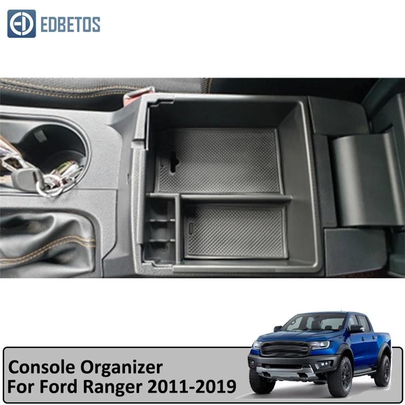Ranger подлокотник коробка автомобильный органайзер для Ford 2011 2012 2013 2014 2015 2016 2017 2018 2019