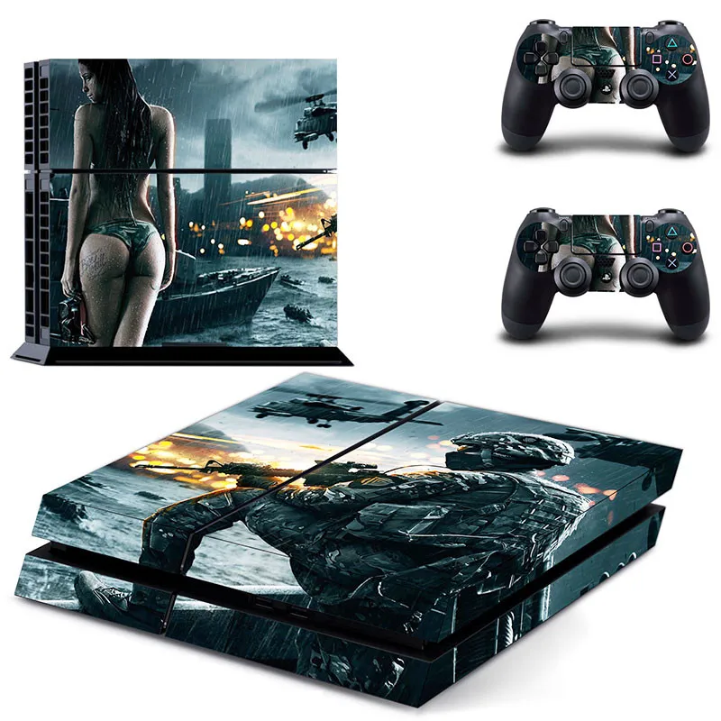 PS 4 наклейка s Battlefield 3 PS4 Play station виниловые наклейки для кожи Pegatinas консоли playstation и 2