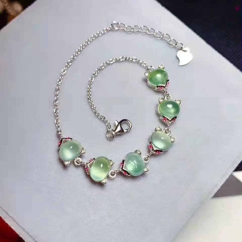 

Natural Boutique Grape Stone S925 Sterling Silver Bracelet Fine Fashion Jewelry Parties for Women Free Shipping MeiBaPJ FS