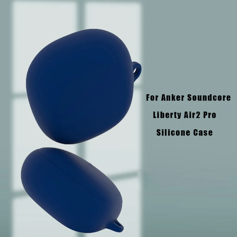 

Silicone Protective Cover Shell Anti-fall Earphone Case for-Anker -Soundcore Liberty Air2 Pro Wireless Bluetooth Earbuds