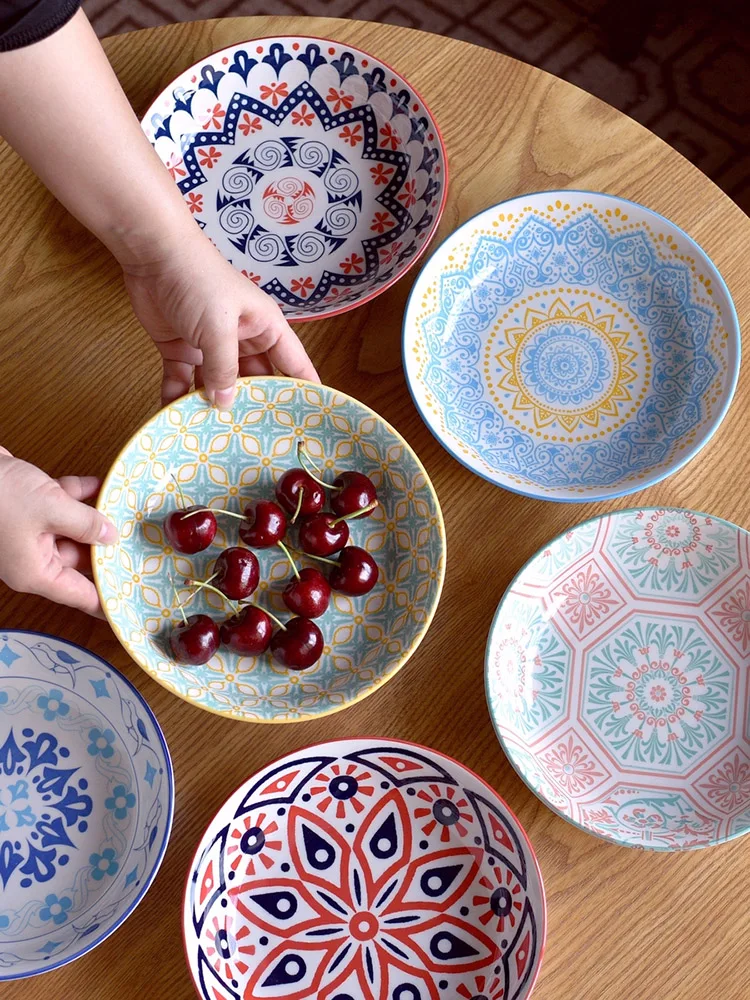 

Ужинная тарелка Nordic Услуги De стол Assiette противни для пирожных керамические блюда стейк лоток Platos Decorativos Меса Кухня пластина