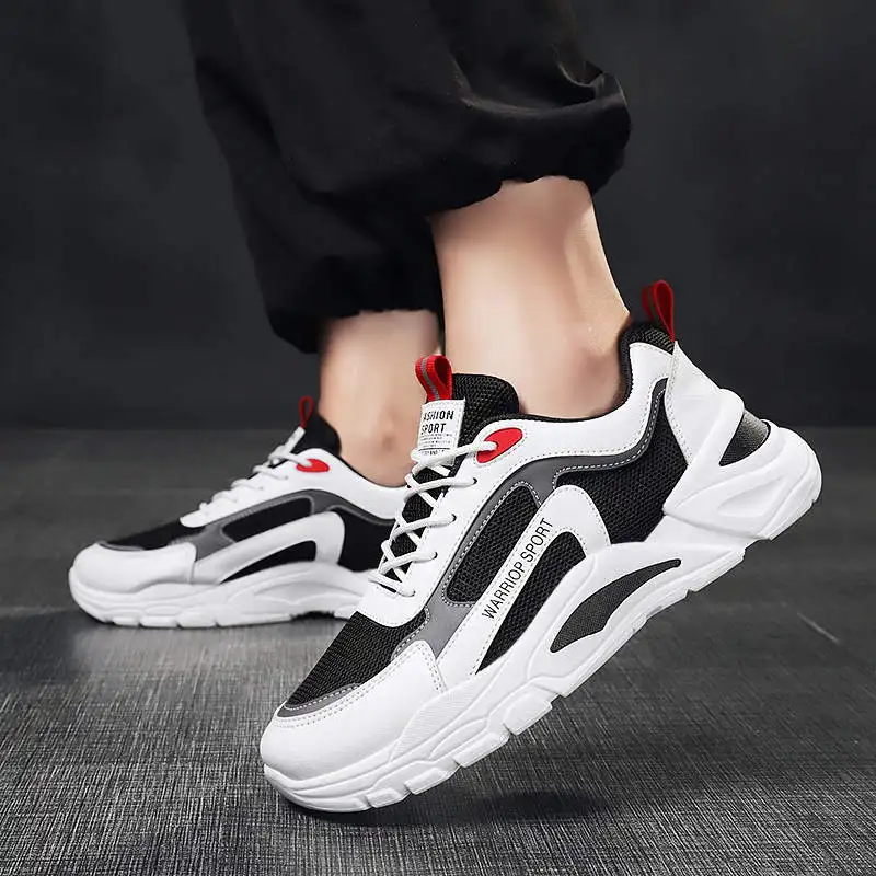 

Мужские сетчатые кроссовки, кроссовки, спортивная мужская Брендовая детская обувь для бега, мужская спортивная обувь, цветная теннисная об...