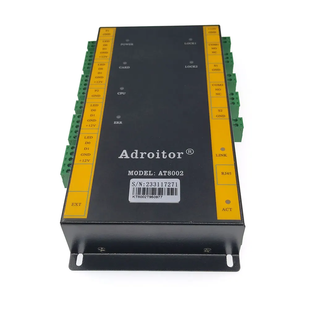 TCP двухдверный контроль доступа металлический корпус антистатический и