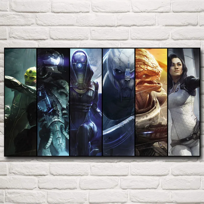 Mass Effect 3 популярная экшн-игра постеры и принты для гостиной украшения дома