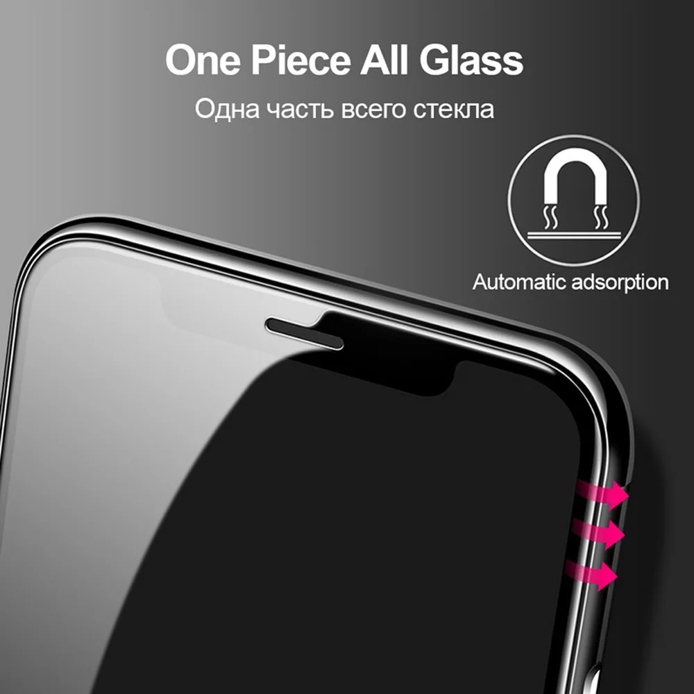 6D Полное покрытие экрана Закаленное стекло пленка для Xiaomi Mi 8 9 SE Защитная