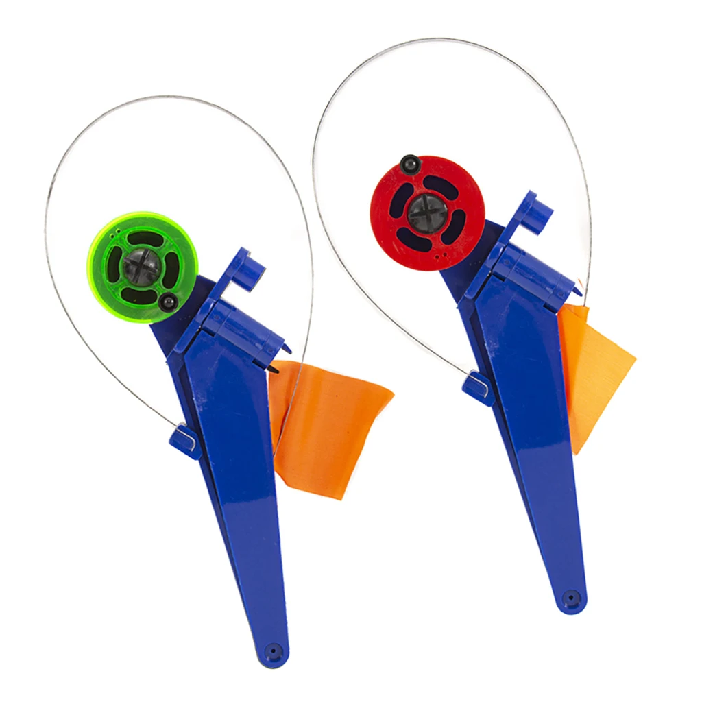 Набор из 2 складных ледяных удочек с флагом рыболовные снасти аксессуары для