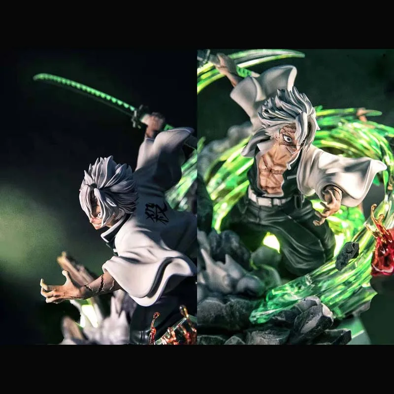 Presale Demon Slayer S Blade Carved Nine Pillars Series Wind Pillar Immortal Chuan Shiya Gk Limited Statue Figure Action Figures Aliexpress