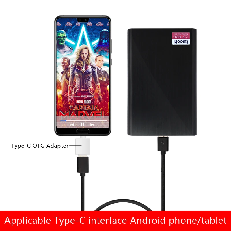 Тонкий портативный внешний жесткий диск 2 5 дюйма высокоскоростной USB 3 0 для ПК/Mac