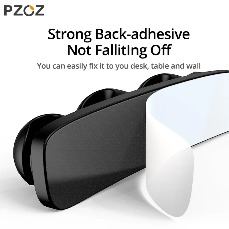 PZOZ органайзер для кабеля, силиконовый usb-кабель для намотки кабеля для мыши, провода для наушников, наушники для рабочего стола, аккуратные гибкие зажимы для управления, держатель