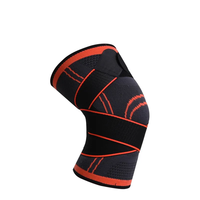 

1PCS Sports Knee Pads Men's Breathable Lightweight Nylon Knee Pads Leg Fitness Equipment Basketball Volleyball Protective Gear