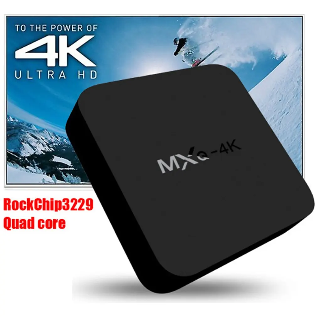 

Android Network TV Box Android 1G+8G 4GB 32GB 4K Media Player 3D Video Wifi Bluetooth Smart TV Box Set top box X96 Mini