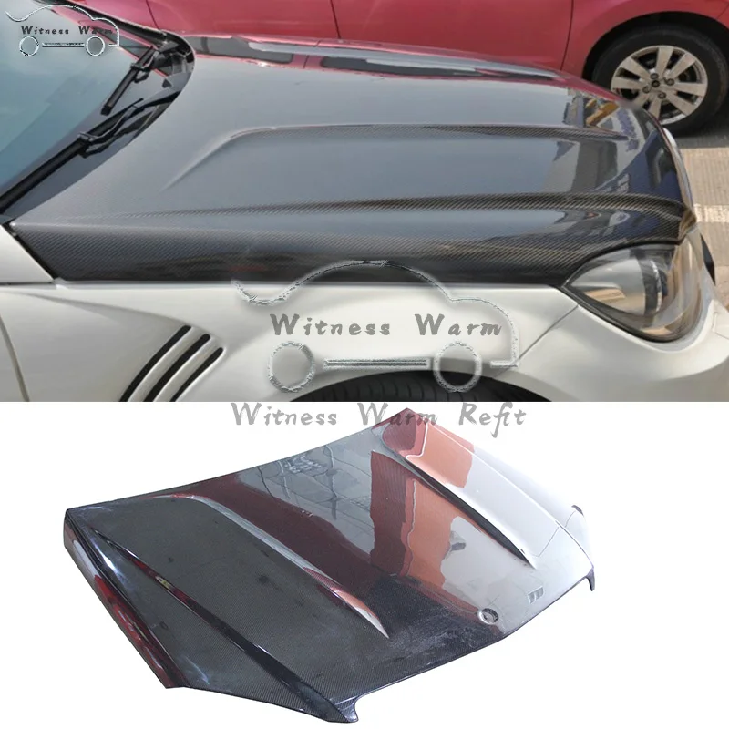 Автомобильные аксессуары капот из FRP волокна для 2007 2011 W204 C Class Sedan купе AMG Style чехлы