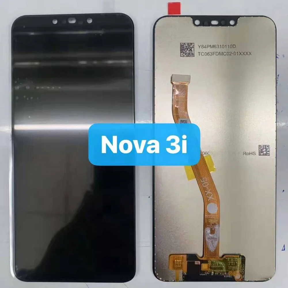 Для Huawei Nova 3i ЖК дисплей сенсорный экран дигитайзер в сборе запасные части для P Smart
