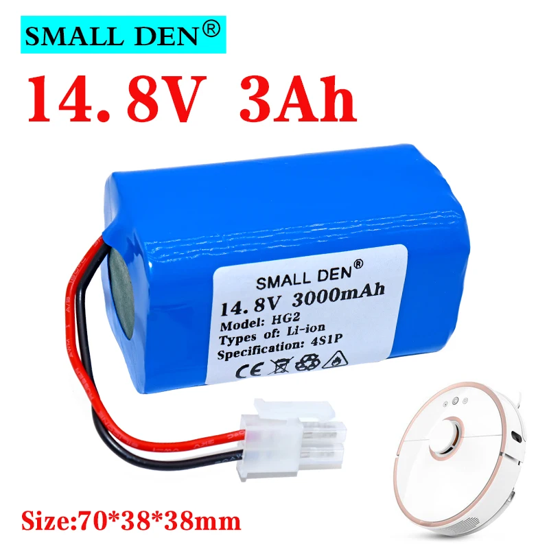 Литиевый аккумулятор HG2 14 8 18650 в 3000 Ач мАч 4S1P робот-пылесос для уборки