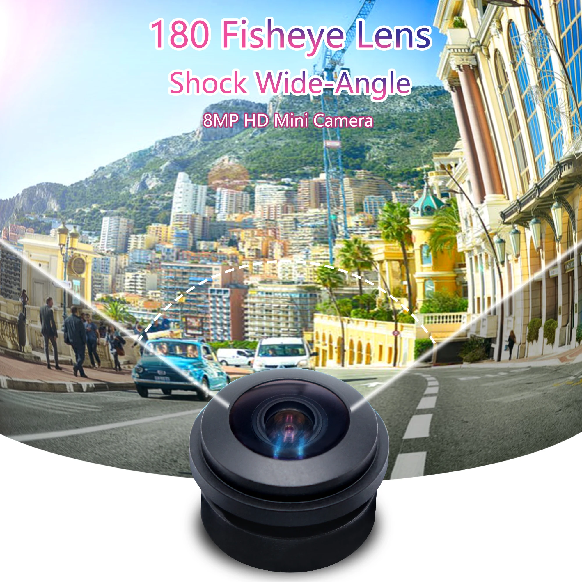 Модуль веб камеры 8 Мп широкоугольный объектив рыбий глаз мегапикселей датчик Sony