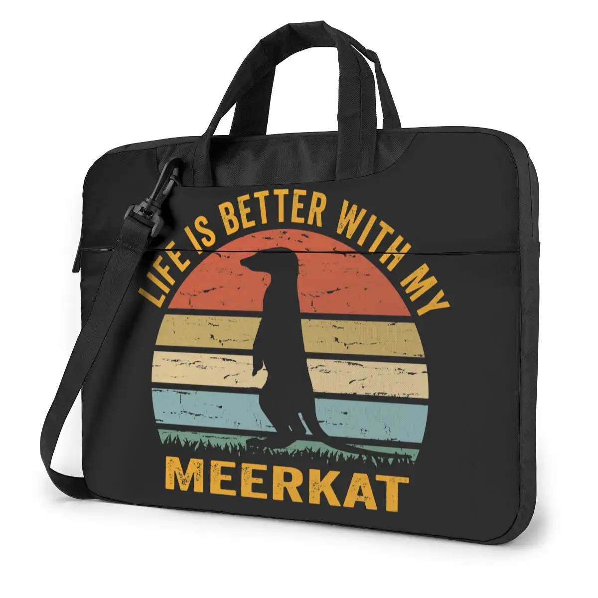 

Meerkat Laptop Bag Case Bicycle With Handle Computer Bag Waterproof Stylish Laptop Pouch