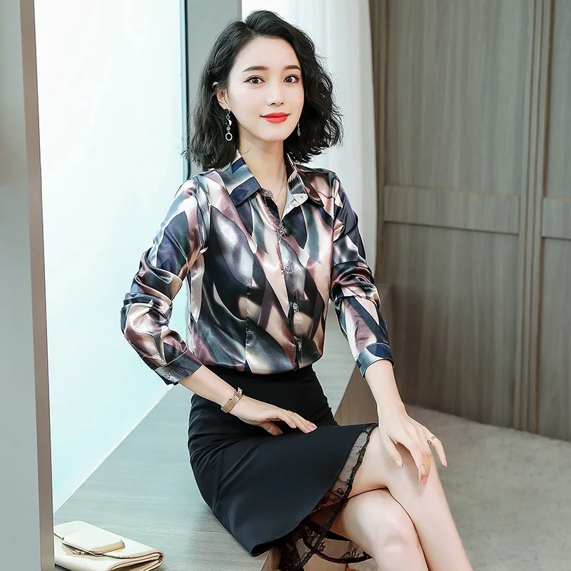 Блузка женская с длинным рукавом весна 2020|Блузки| |