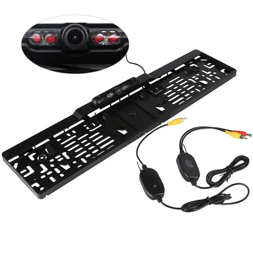 Автомобильный парктроник рамка для номерного знака европейского стандарта с