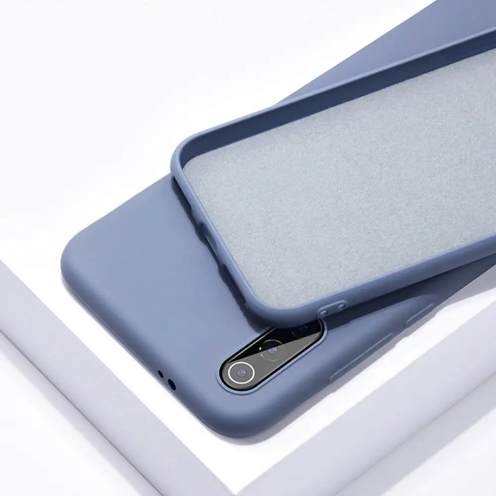 Тонкий мягкий чехол для Xiaomi Redmi Note 7 PRO Оригинальный жидкий силиконовый Mi 8 9 SE 9T A3 LITE