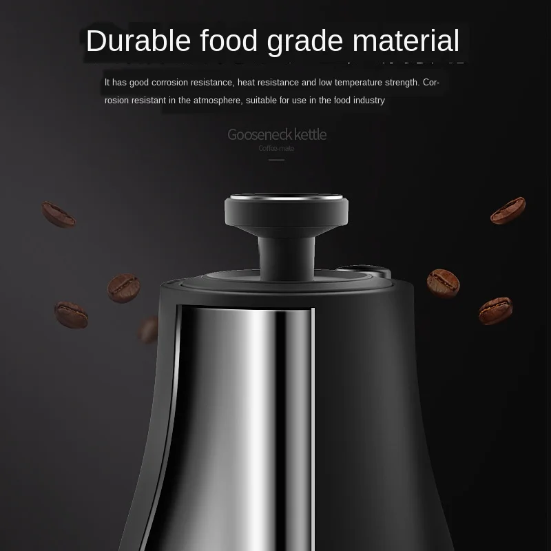 Подвесной кофейник для ресторана ручной Электрический термометр из нержавеющей