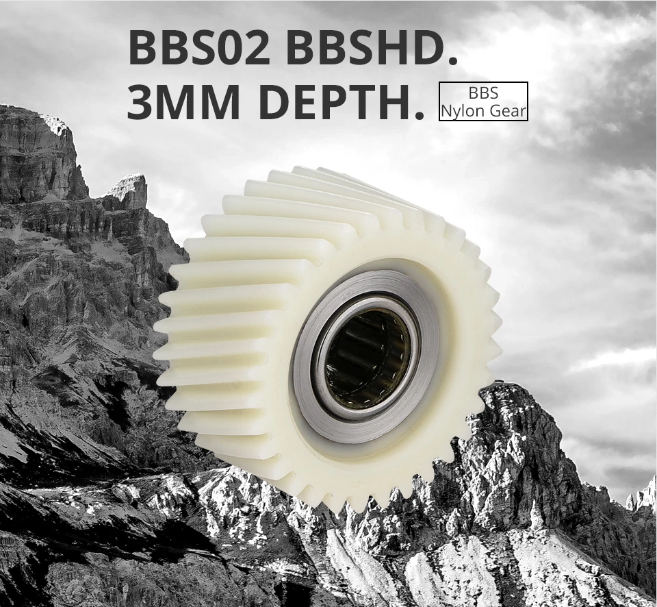 BBS02 нейлоновая Шестерня BBSHD нейлоновая Редукторная Шестерня BBS02 новая версия пластиковая нейлоновая Шестерня для BBS 02 HD среднего привода двигателя