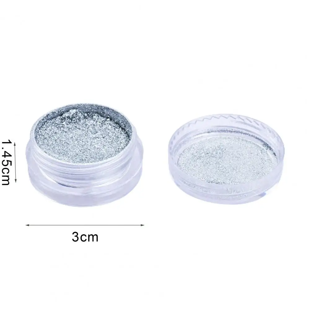 

1 Bottle Metal Powder Easy to Use Skin-friendly 4 Color Creative Pigments Mica Powder for Handicraft