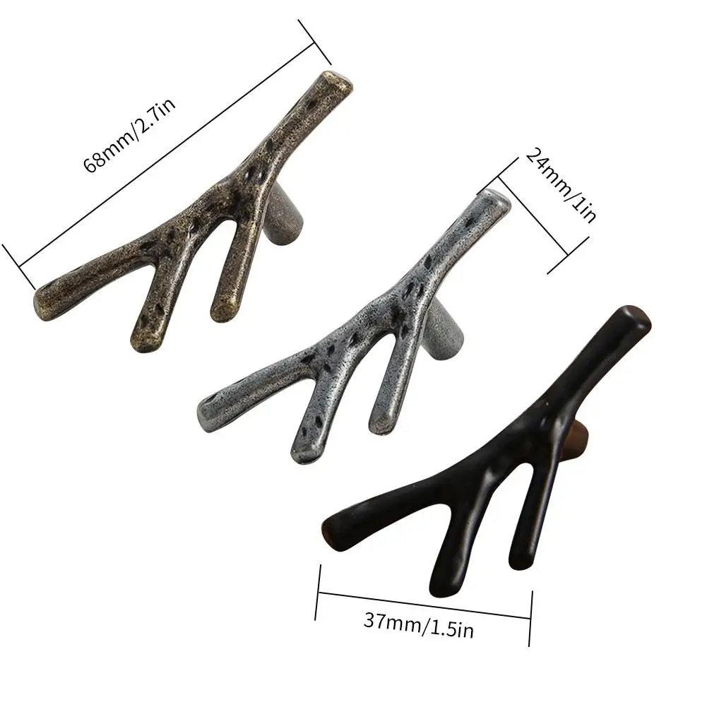 Модная ветка дерева ручка шкафа кухонный шкаф буфет мебельный ящик выдвижная