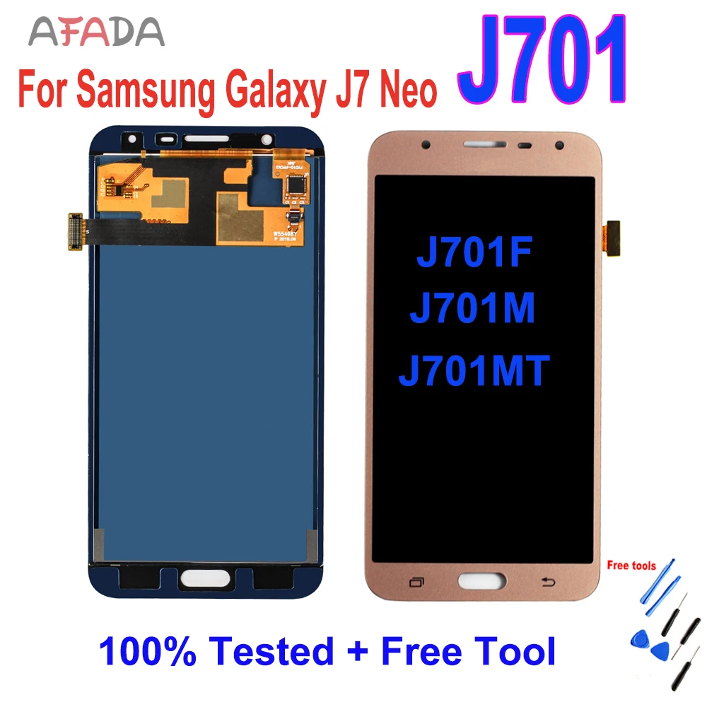 

5.5'' Display for SAMSUNG Galaxy J7 Neo LCD Touch Screen J701 J701F J701M J701MT LCD Display Assembly Replacement