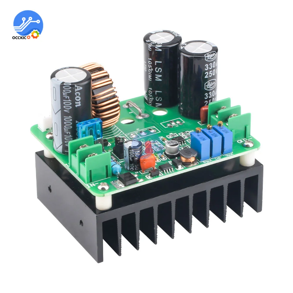 

Bt900w DC Regulated Constant Current Power Supply Adjustable High Power Boost 120v15a Charger Power Supply Module