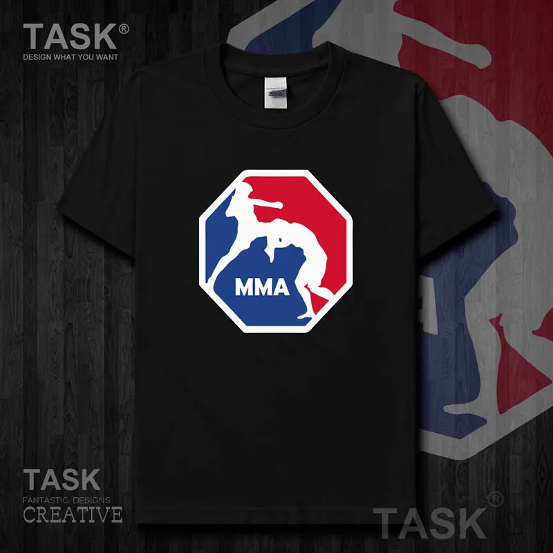 

Mixed Martial Arts Muay Tha MMA T-Shirt Free Sparring Enthusiasts Cotton O-Neck Short Sleeve Men's T Shirt New Size S-3XL