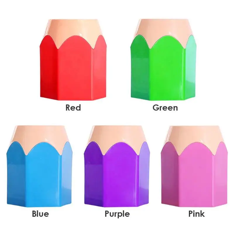 Креативная ваза для ручек горшок карандашей держатель кистей макияжа