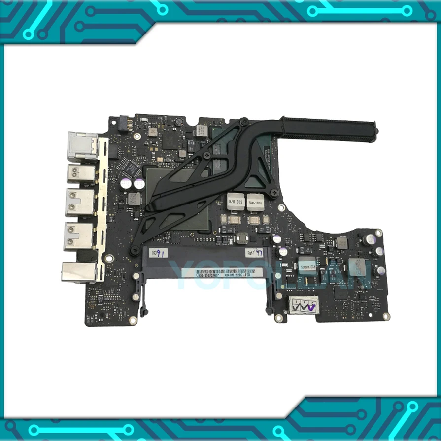 

Оригинальная материнская плата P7550 2,26 ГГц с радиатором для Macbook Unibody 13 "A1342, материнская плата Late 2009 820-2567-A