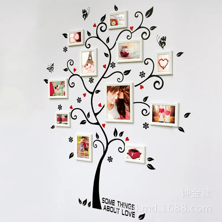 Новая настенная палка модные домашние фото настенные комбинации наклейки на