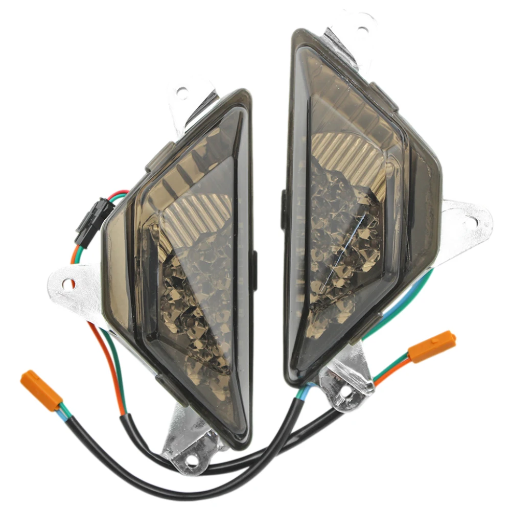 Передний светодиодный указатель поворота для KAWASAKI NINJA 250 300 400 650 1000 ZX6R ZX-6R 2013-2021 14 15 16 17 18 19 20.