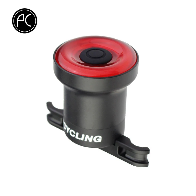 PCycling Bicycle Light Waterproof USB Charging Intelligent Induction Brake Warning Cycling Lamp Safe Night Riding | Спорт и