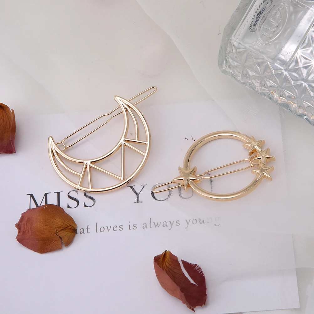 Hairpins Set 28 M MISM, женские лунные заколки, заколки для волос, аксессуары для волос, кошачья расческа, круглые ювелирные Заколки, Женские аксессуары для головы - Цвет: Hairpins Set 28