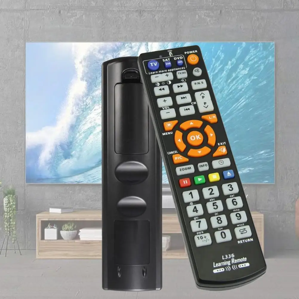 

L336 Remote Control Multifunctional One-key Learning Function 126 Learning Keys Universal Smart IR Copy Controller for TV