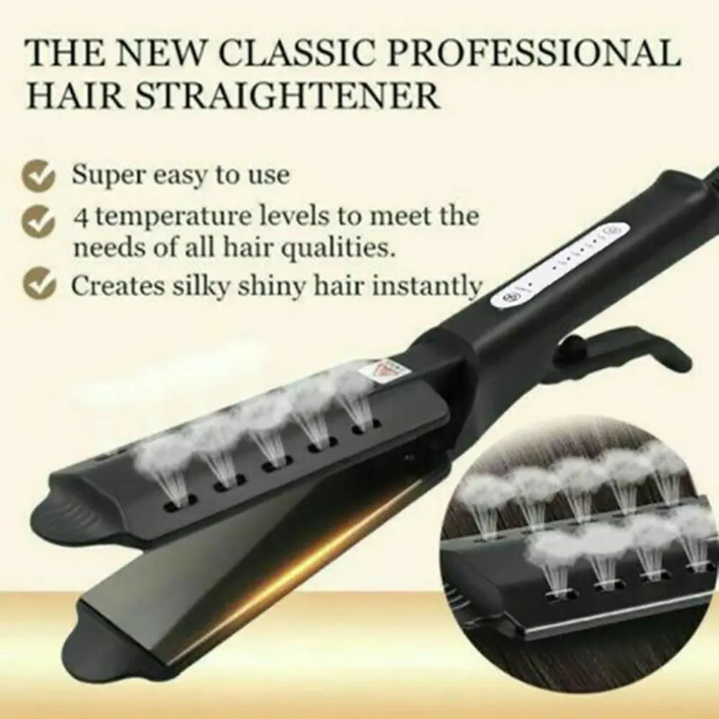 

Straightening Irons Fast Warm-up Thermal Performance Professional Tourmaline Ceramic Heating Plate Hair Straightener