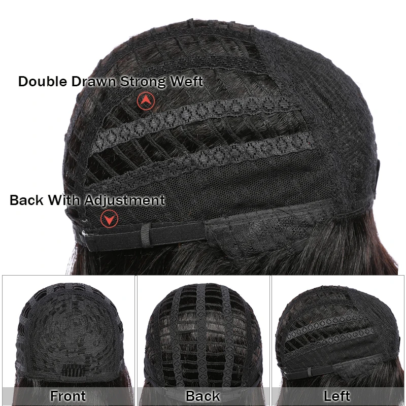 Addbeauty Full Lace Human Hair Wigs Water Wave Colored Short Bob Wig For Black Woman Machine Made Remy 6&quot | Шиньоны и парики