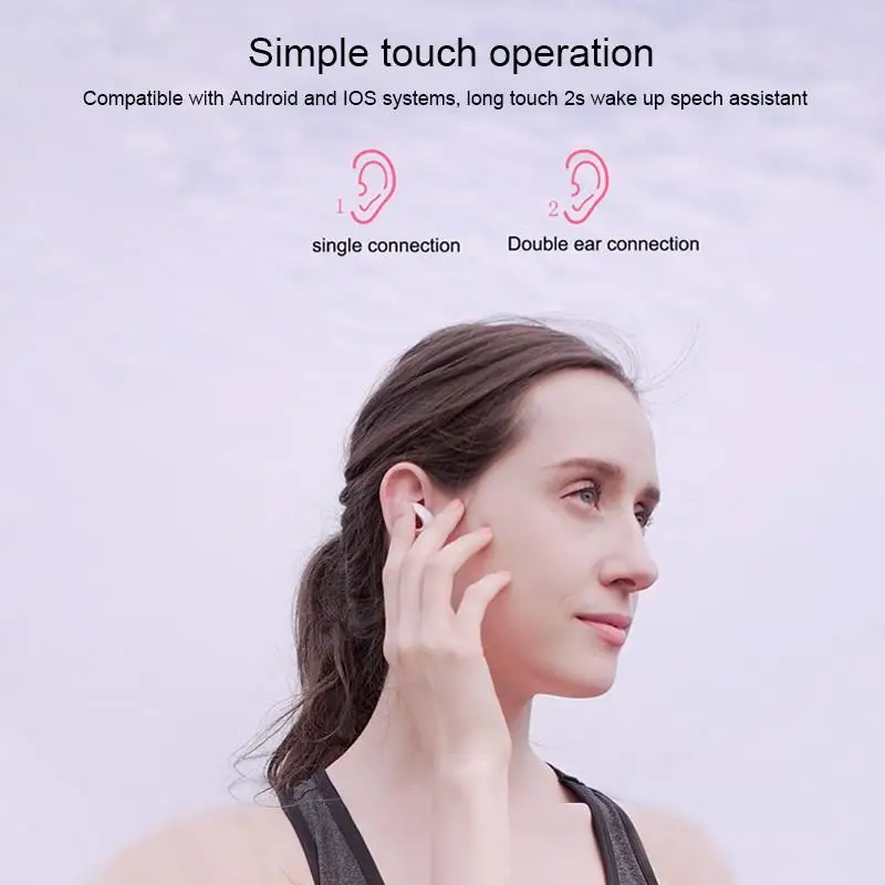 TW10 Bluetooth беспроводные наушники Macarons цвет стерео музыка объемное шумоподавление