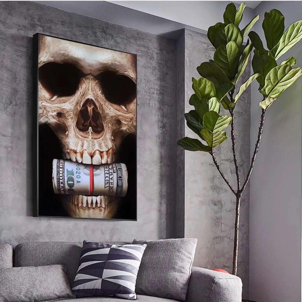 Абстрактные поп арт холсты денежные принты Shantou и настенные художественные для