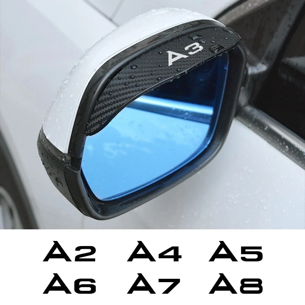 

2 шт., задние крышки из углеродного волокна для автомобиля Audi A1- A8