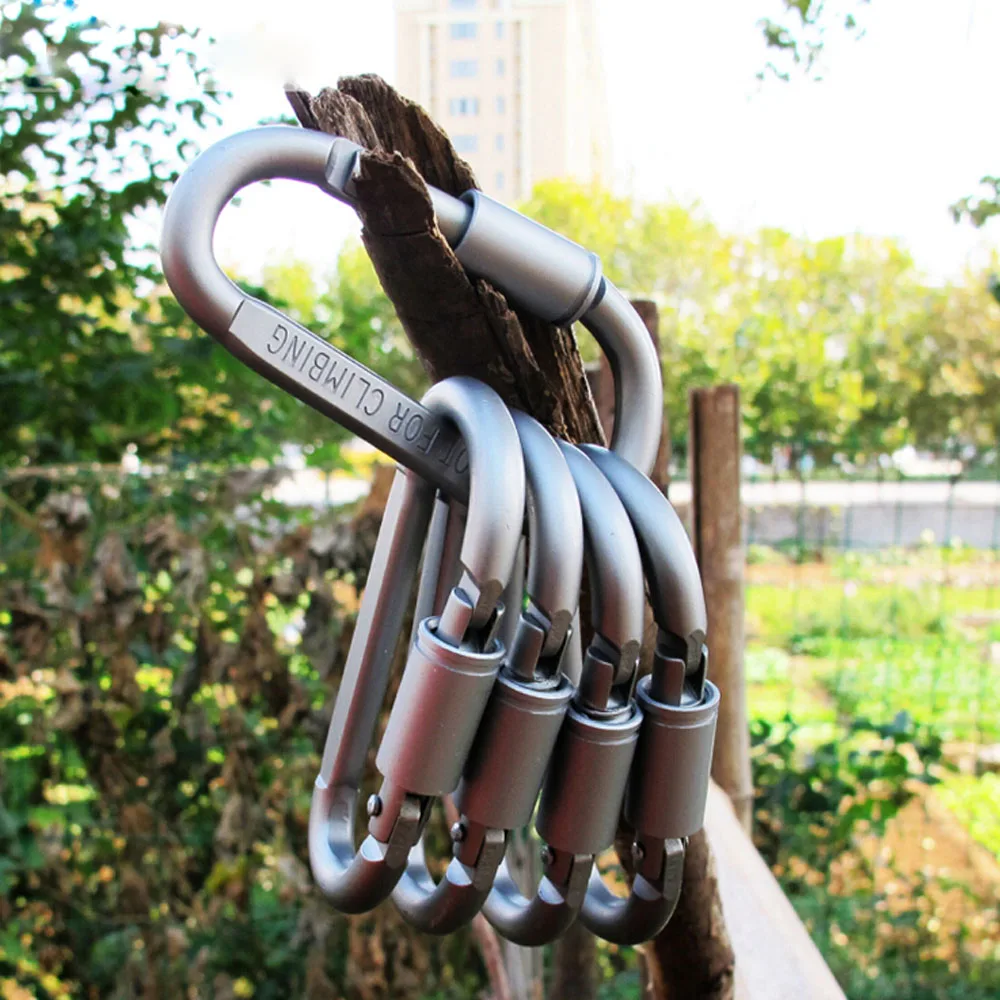 Алюминиевые Аксессуары для кемпинга оборудование выживания крючок пряжка