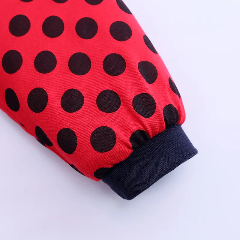 Толстый хлопковый комбинезон Детский зимний для малышей 0 9 месяцев Одежда