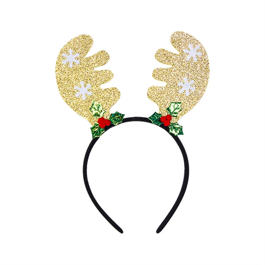 Рождественская повязка на голову для вечеринки зажим головы девочек модный