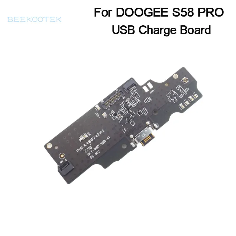 Новая оригинальная плата разъема запасные части для Doogee S58 pro USB зарядная
