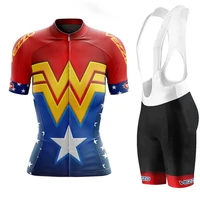 2021 summer short sleeve cycling clothing jersey set womens bicycle bib pants suit ropa ciclismo mujer mtb breathable apparel