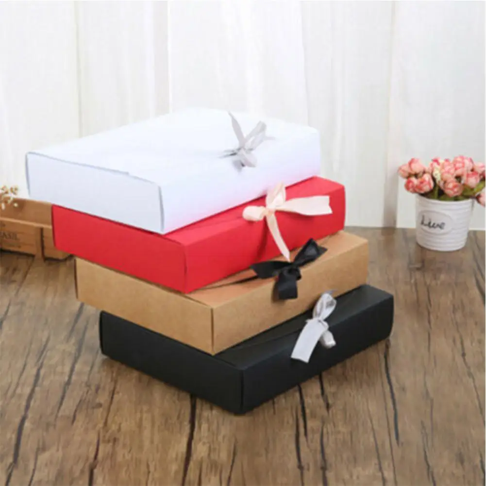 Персонализированные бумажные конфетные коробки с сенсорным материалом для