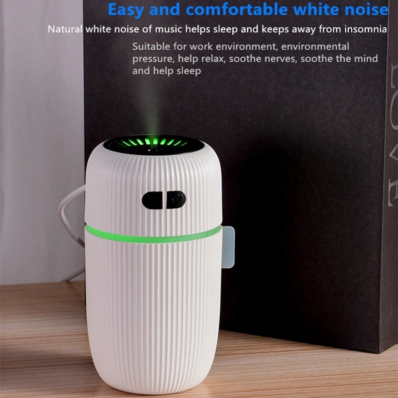 Увлажнитель воздуха со звуком птицы ультразвуковой распылитель аромата с белым