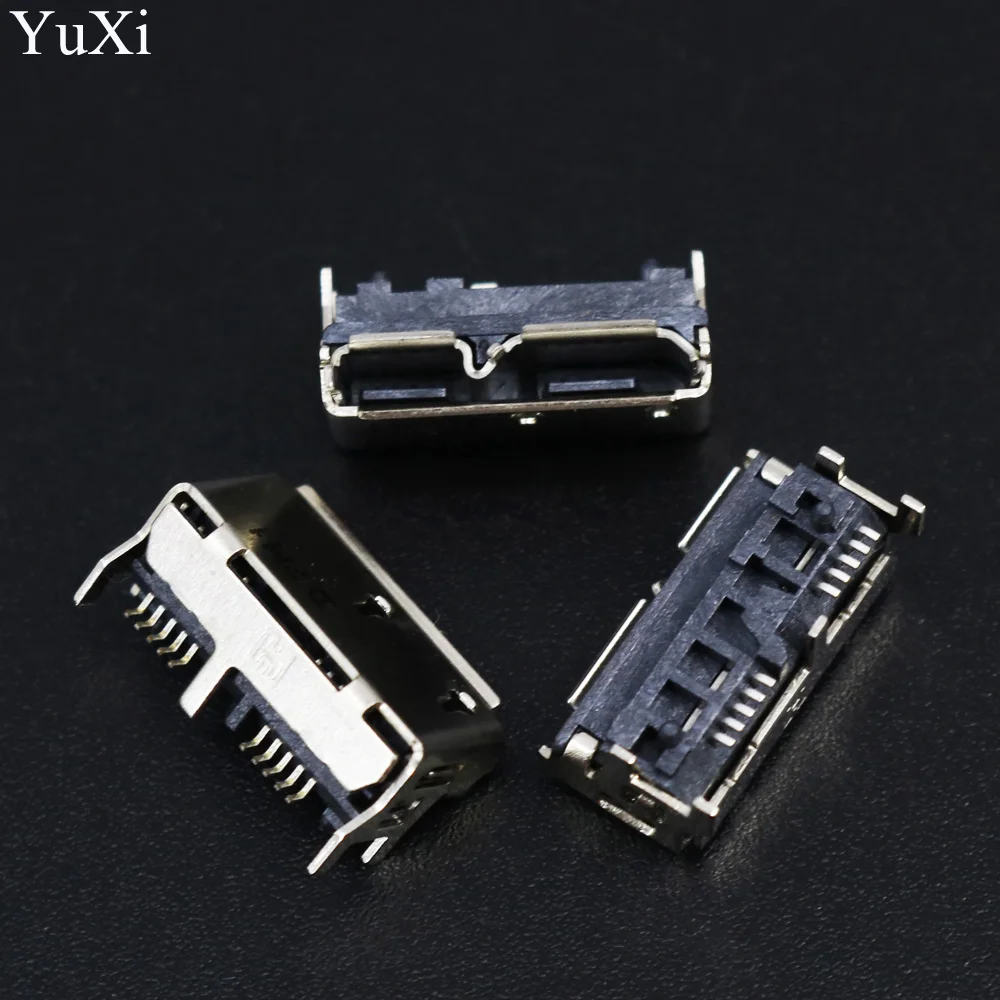 

YUXI MICRO USB 3.0 female socket B Type mobile hard disk interface for Samsung Toshiba height 5.2MM